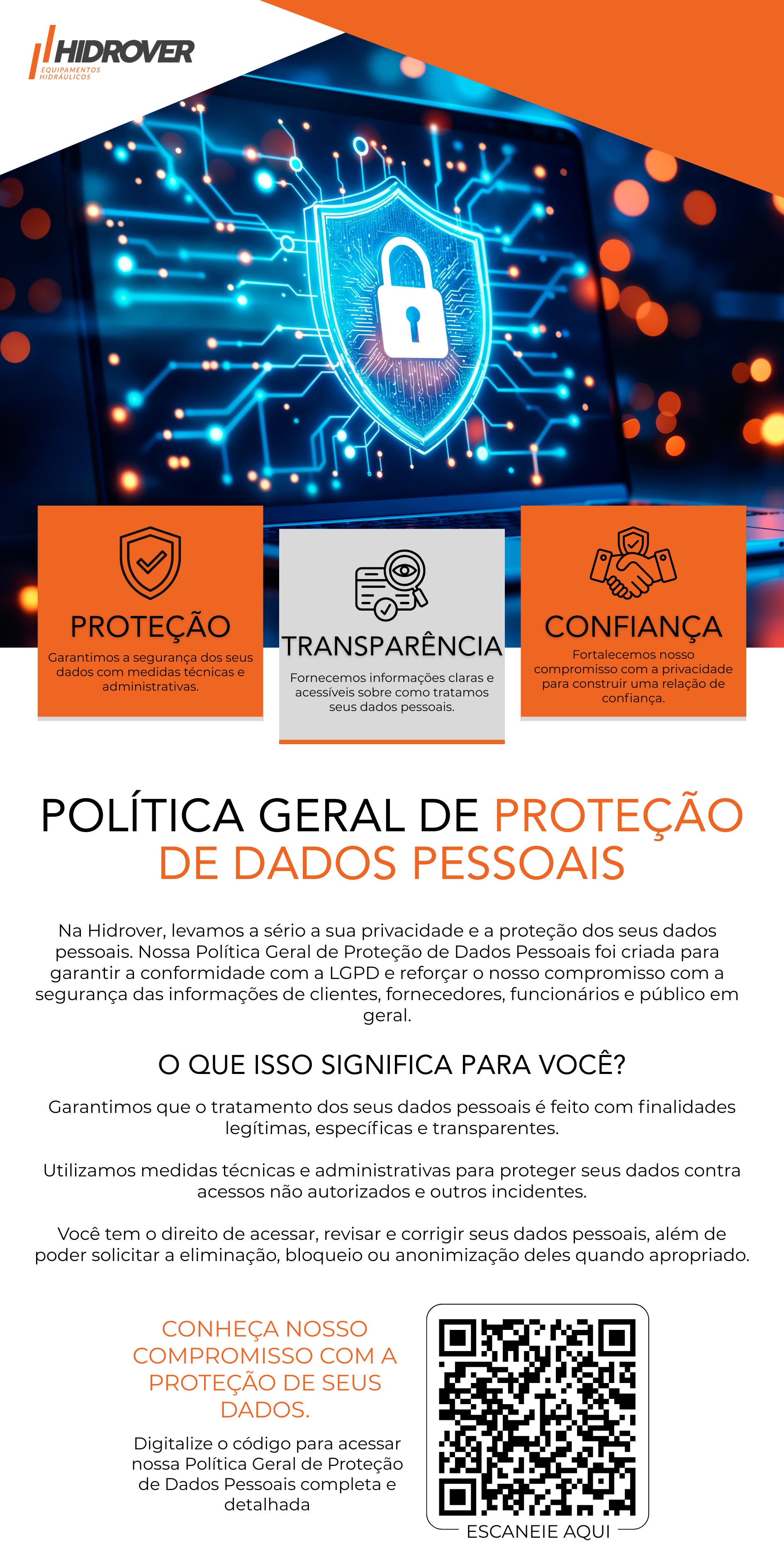 Banner LGPD